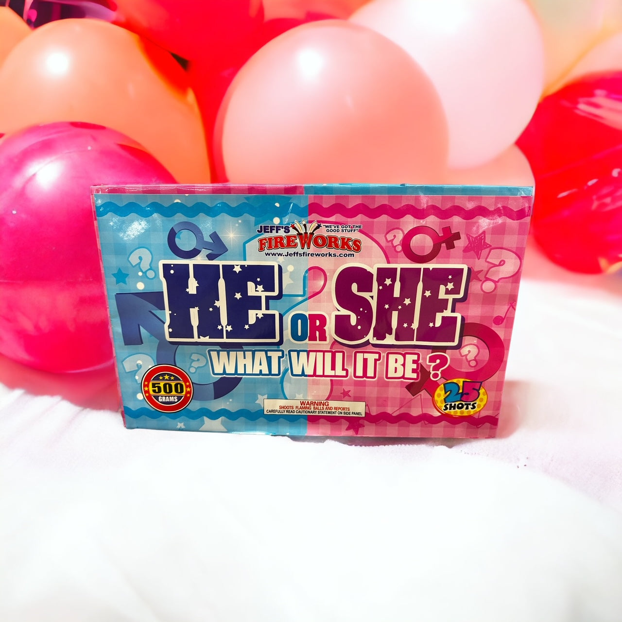 500 Gram Gender Reveal Jeff's Fireworks