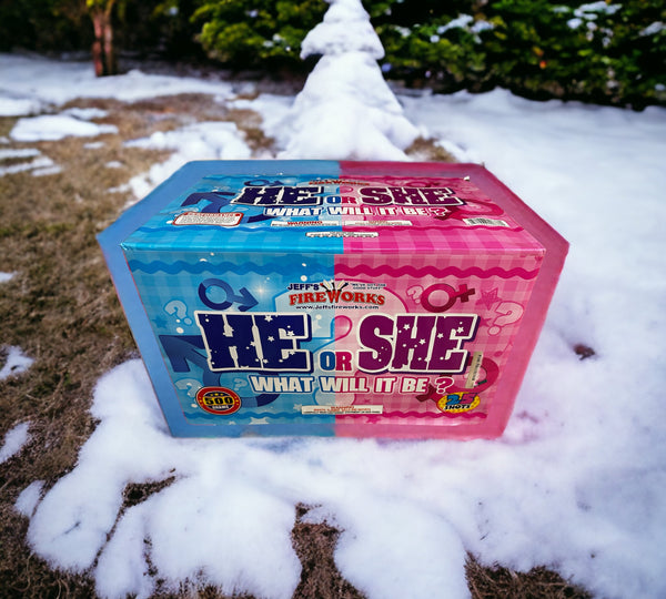500 Gram Gender Reveal Jeff's Fireworks