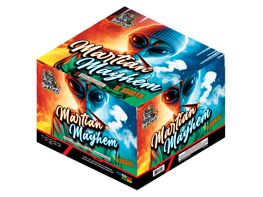 MARTIAN MAYHEM– Jeff's Fireworks