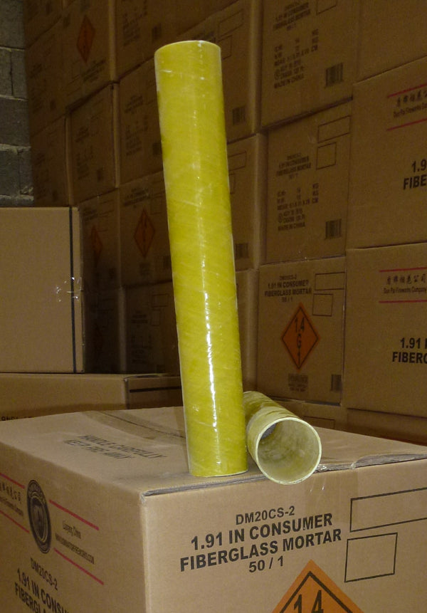 Jeff's Fireworks Tube 1.91 in Consumer Fiberglass Tube