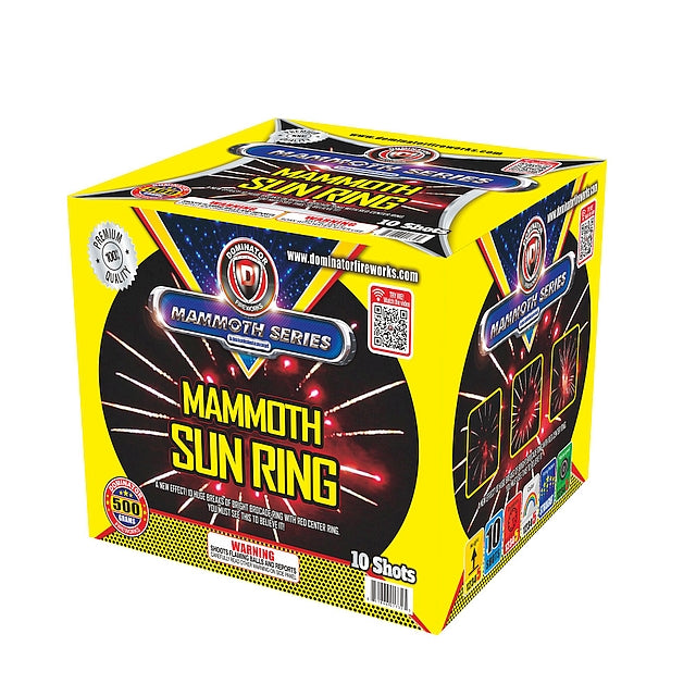 Jeff's Fireworks Mammoth Sun Ring