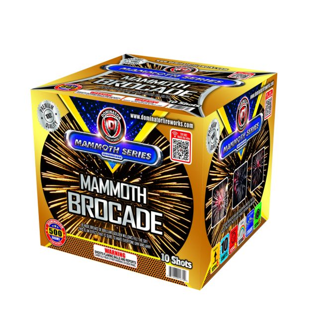 Jeff's Fireworks Mammoth Brocade