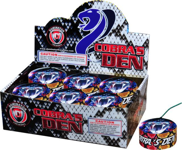 Jeff's Fireworks Cobra's Den