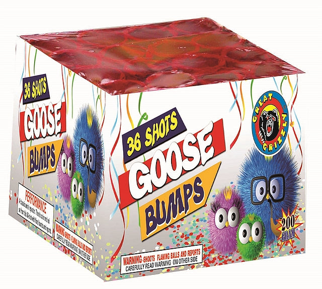 Jeff's Fireworks Goose Bumps 36 Shot