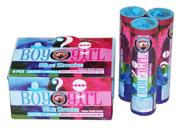 Jeff's Fireworks It's A Boy or Girl? Blue Smoke