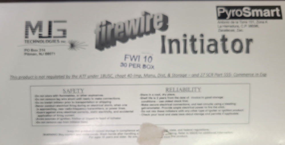 30 Pack Igniter Wires