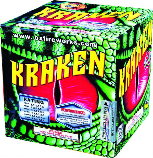 Jeff's Fireworks Kraken