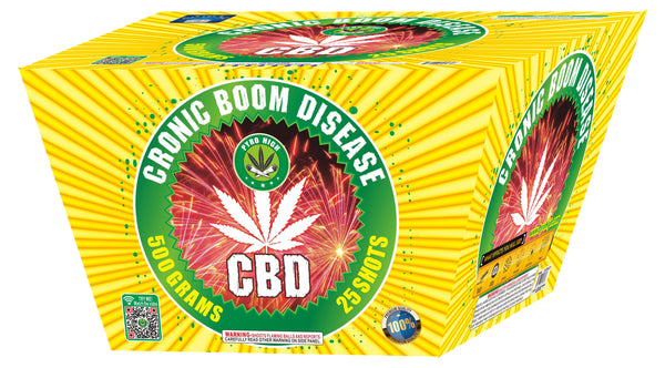 Jeff's Fireworks CBD - Cronic Boom Disease