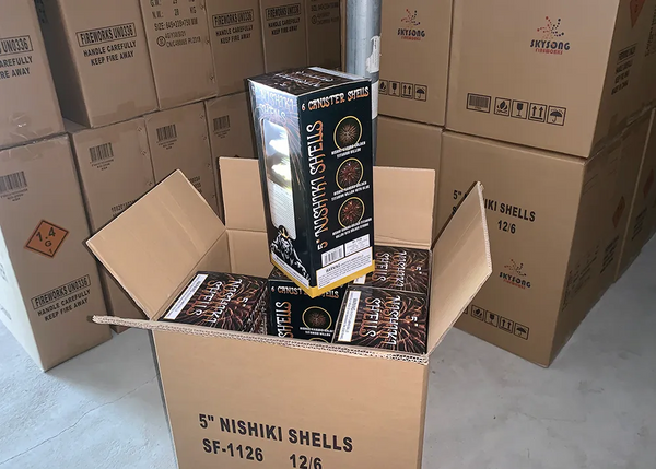 Jeff's Fireworks Nishiki Shells