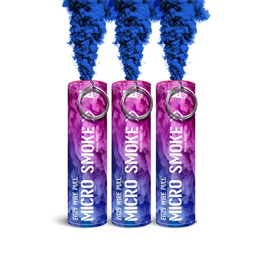 Jeff's Fireworks EG25 Gender Reveal Smoke Bomb X3