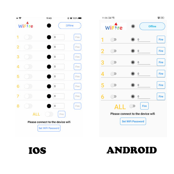 Jeff's Fireworks Wifi Fireworks Firing System