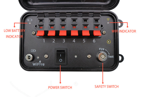 Jeff's Fireworks Wifi Fireworks Firing System