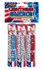 Lightning Red, White, Blue Smoke