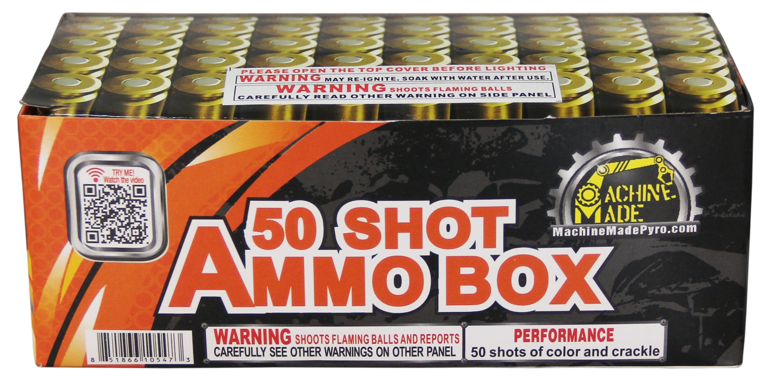 200 Rounds 50 Box 50 Shot Ammo Box– Jeff's Fireworks