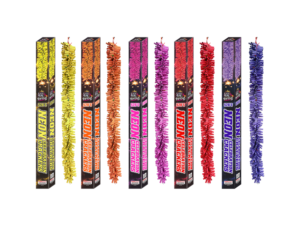 NEON CELEBRATION CRACKERS