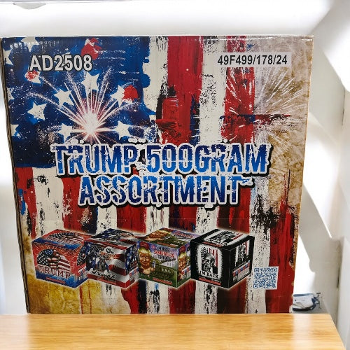Trump 500 Gram Assortment - Jeff's Fireworks