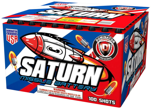 100'S Saturn Missile Battery - Jeff's Fireworks