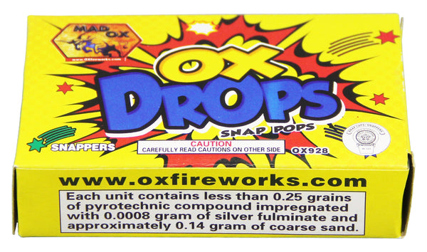 Ox Drops - Snap Pops - Jeff's Fireworks