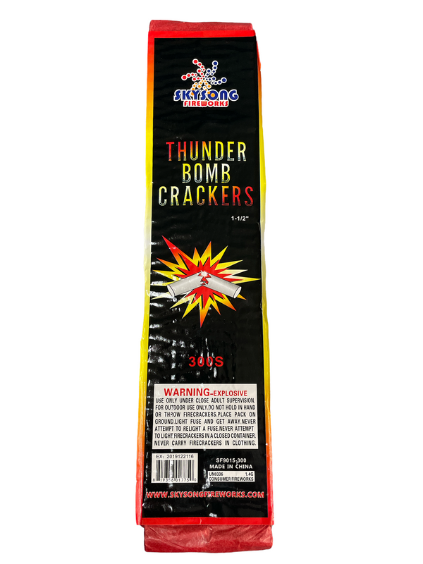 Jeff's Fireworks Thunder Bomb 300 Strip EA
