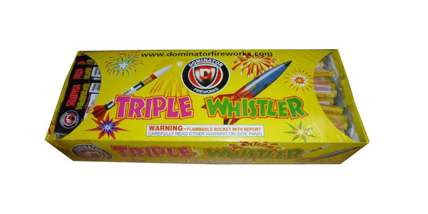 Jeff's Fireworks Triple Whistler - Dominator