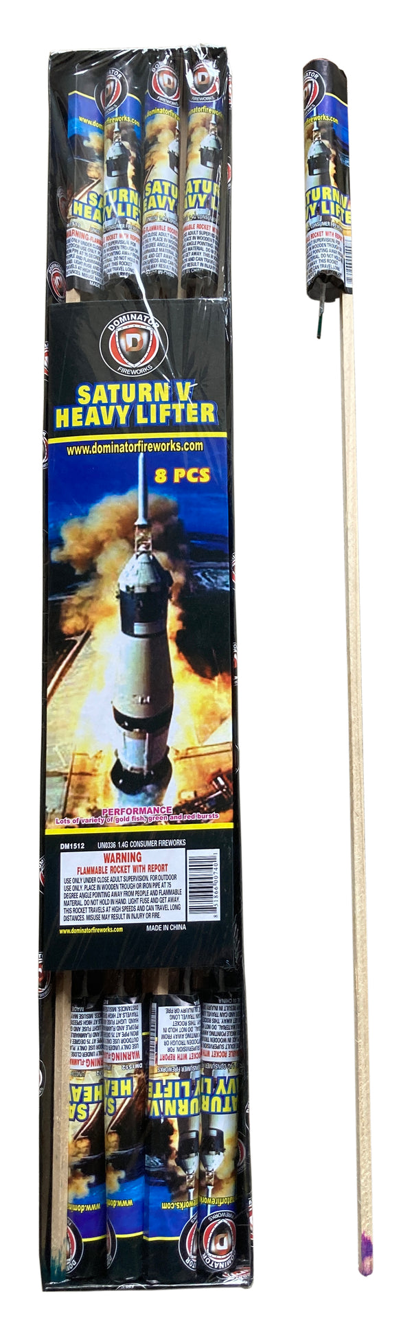 Jeff's Fireworks Saturn V Heavy Lifter