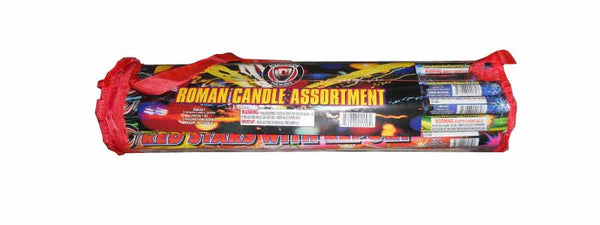 Jeff's Fireworks Poly Pack Roman Candle
