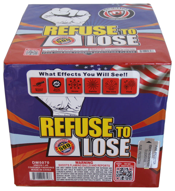 Jeff's Fireworks Refuse To Lose