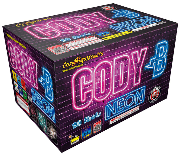 Jeff's Fireworks Cody B Neon