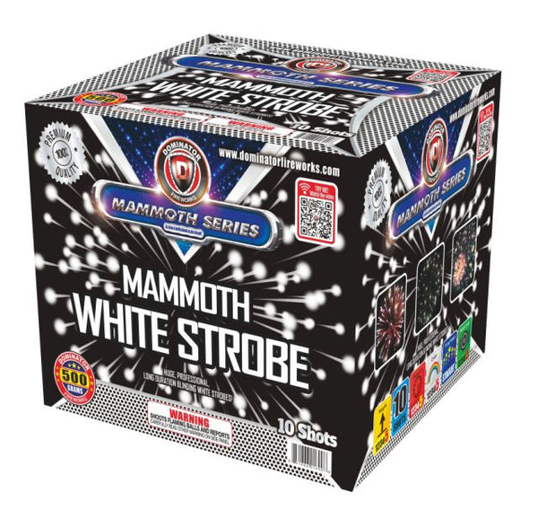 Jeff's Fireworks Mammoth Strobe White