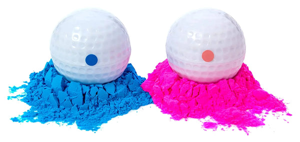 Jeff's Fireworks Gender Reveal - Golf Balls