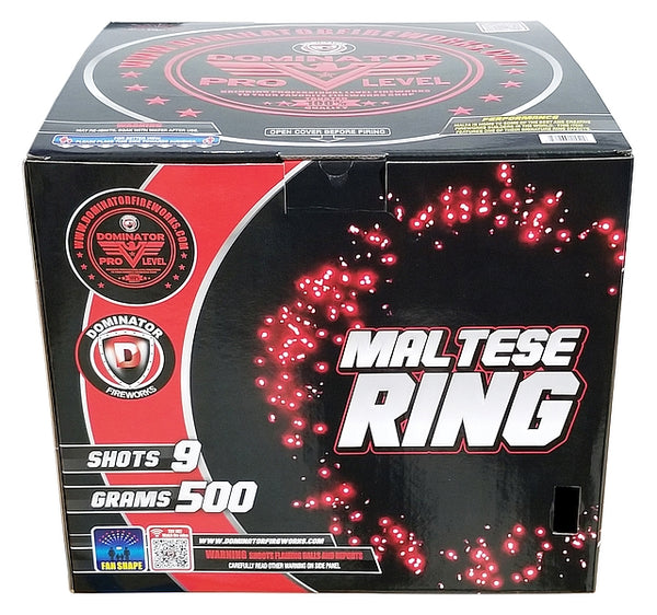 Jeff's Fireworks Maltese Ring