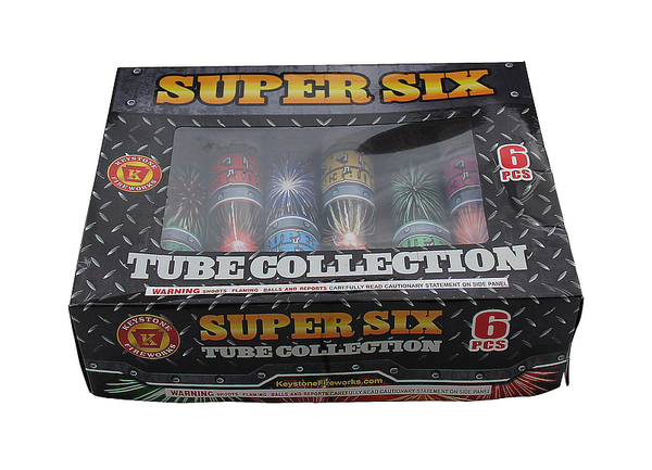 Jeff's Fireworks Super Six Tube Collection