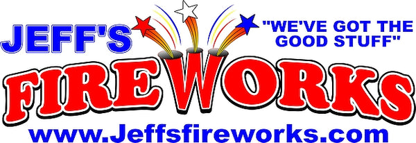 Jeff's fireworks Logo