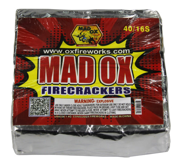 Jeff's Fireworks Mad Ox Firecrackers (Half Brick)