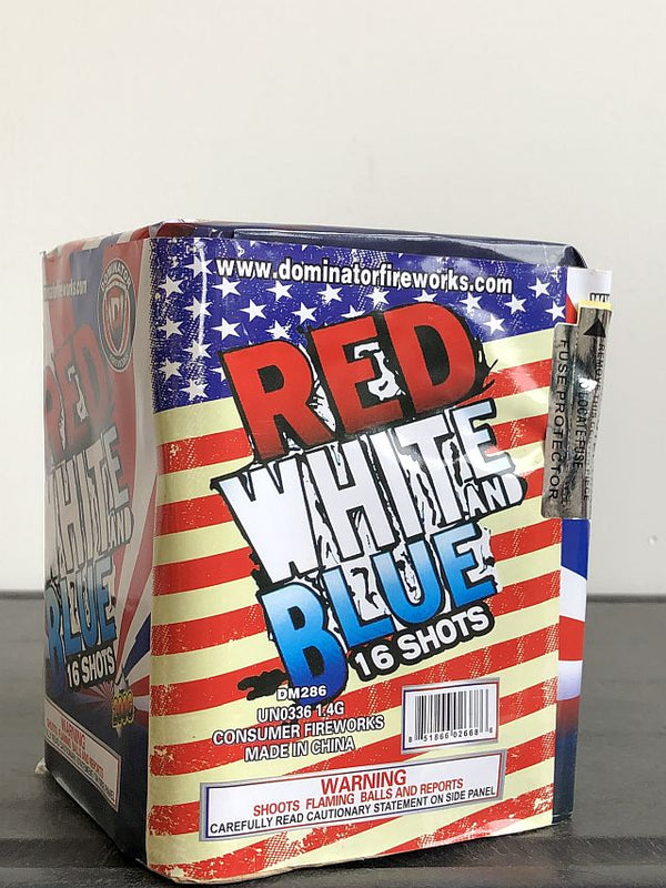 Jeff's Fireworks Red White & Blue Bombs