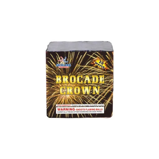 Jeff's Fireworks Brocade Crown 20 Shots