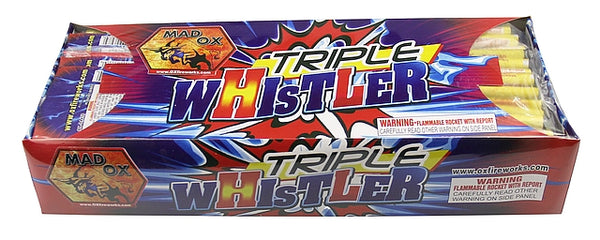 Jeff's Fireworks Triple Whistler - Ox